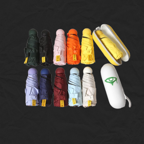 Custom branded compact umbrella, auto open/close